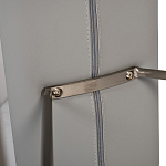 Стул барный серый с обивкой из экокожи Special Support варинант исполнения - 4 | Loft Concept в Волгограде