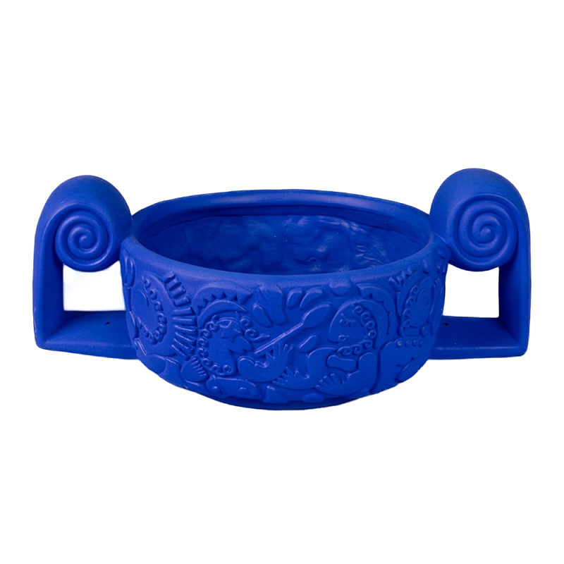 Ваза Seletti Centerpiece Blue Синий Ваза Seletti Centerpiece Blue Синий в Волгограде | Loft Concept