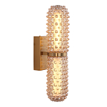 Бра с факутрным стеклянным плафоном Шампань Sonora варинант исполнения - 1 | Loft Concept в Волгограде