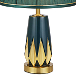 Настольная лампа с абажуром Femia Green Gold Table Lamp варинант исполнения - 2 | Loft Concept в Волгограде