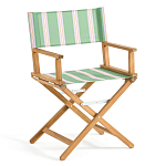 Кресло режиссерское из акации и ткани Geneva варинант исполнения - 1 | Loft Concept в Волгограде