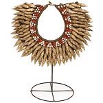 Этническое ожерелье из ракушек на подставке Ethnic Necklace Sharp Shells варинант исполнения - 1 | Loft Concept в Волгограде