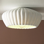 Потолочный светильник керамический Ceramic Embossed Lamp варинант исполнения - 2 | Loft Concept в Волгограде