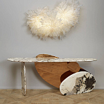 Консоль в виде овальных элементов Jinye console варинант исполнения - 3 | Loft Concept в Волгограде