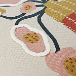 Подушка с цветочным принтом Blooming Elegance Rose варинант исполнения - 2 | Loft Concept в Волгограде