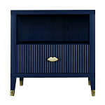 Прикроватная тумбочка с полкой Elsa Dreams Blue варинант исполнения - 5 | Loft Concept в Волгограде