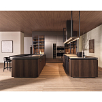 Кухонный гарнитур из массива дерева и камня HI-LINE 6 FRAME DOOR Dada Engenereed Kitchen варинант исполнения - 4 | Loft Concept в Волгограде