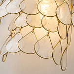 Бра с декором из натуральной морской ракушки Iridescent Light варинант исполнения - 2 | Loft Concept в Волгограде