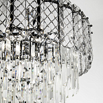 Хрустальная люстра Harmonica Crystal Chrome Chandelier 10 варинант исполнения - 3 | Loft Concept в Волгограде