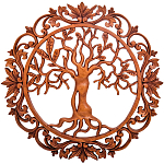 Панно из дерева Breath Panel With Trees варинант исполнения - 1 | Loft Concept в Волгограде