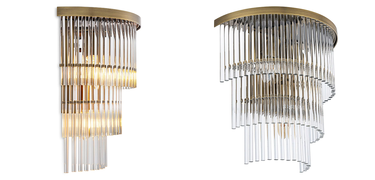 Бра Eichholtz Wall Lamp East Brass Бра Eichholtz Wall Lamp East Brass - Loft-Concept в Волгограде