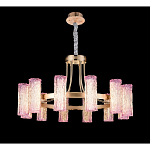 Люстра круглая с текстурными цилиндрическими плафонами Glimpse варинант исполнения - 4 | Loft Concept в Волгограде