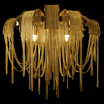 Бра с металиическими цепочками и дугообразными элементами Atlantis Chain варинант исполнения - 8 | Loft Concept в Волгограде