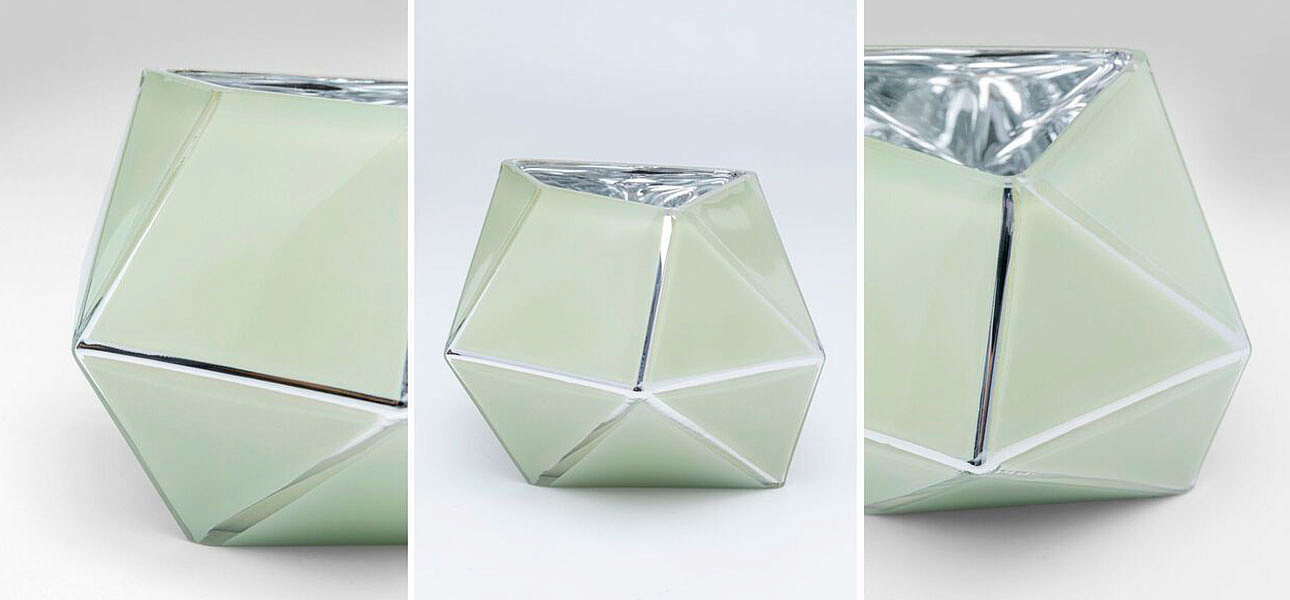 Ваза серая Geometric projection Ваза серая Geometric projection - Loft-Concept в Волгограде