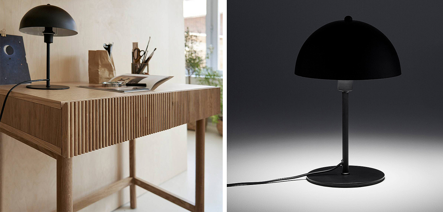 Настольная лампа Umbel Table Lamp Black Настольная лампа Umbel Table Lamp Black - Loft-Concept в Волгограде