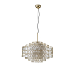 Люстра многоярусная с декором из натуральной морской ракушки Iridescent Light варинант исполнения - 3 | Loft Concept в Волгограде