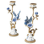 Подсвечник Candleholder Birds Atlanta Set 2 Pcs варинант исполнения - 1 | Loft Concept в Волгограде