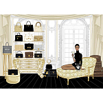 Megan Hess The Bag варинант исполнения - 2 | Loft Concept в Волгограде