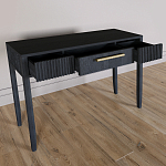 Элегантная Консоль Primo с выдвижным ящиком Черный дуб варинант исполнения - 6 | Loft Concept в Волгограде