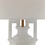 Настольная лампа с основанием в форме урны Piercing Stone варинант исполнения - 1 | Loft Concept в Волгограде