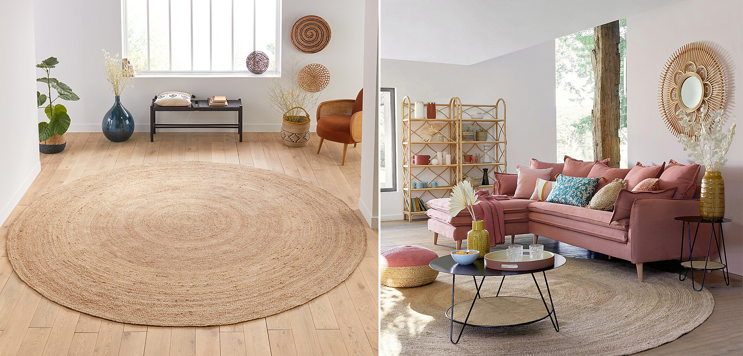 Ковер Round Carpet 100% джут Ковер Round Carpet 100% джут - Loft-Concept в Волгограде