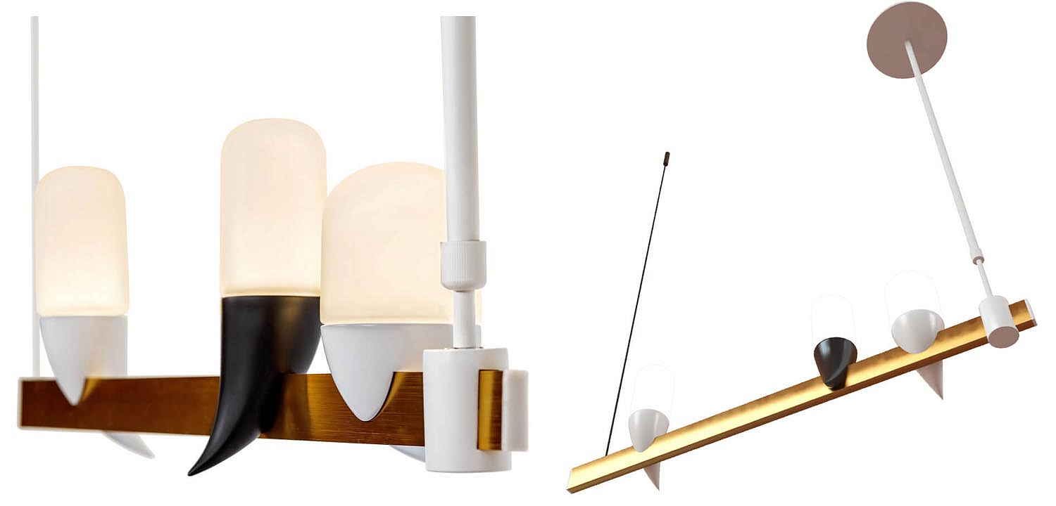 Люстра Ebenezer Chandelier Linear white 60 Люстра Ebenezer Chandelier Linear white 60 - Loft-Concept в Волгограде