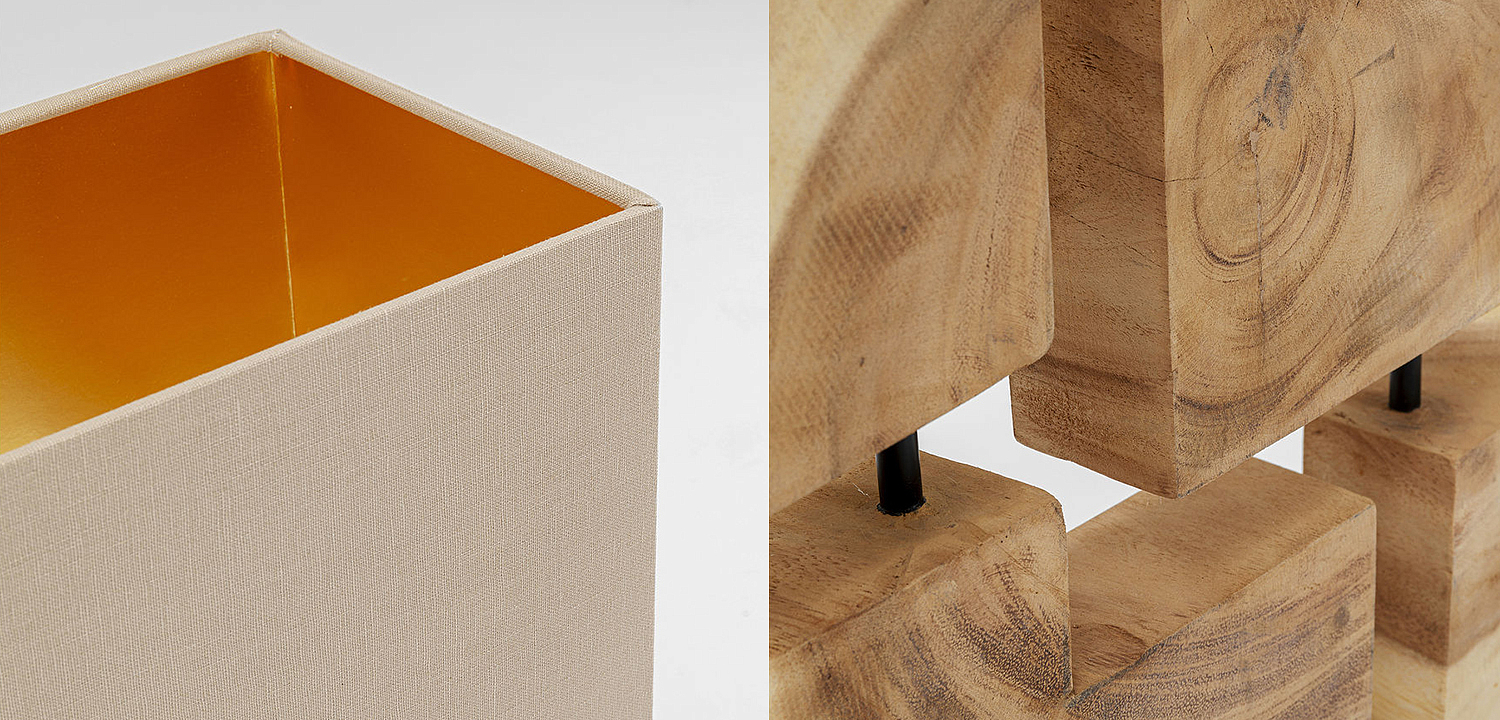 Настольная лампа Saw Cut Acacia - Loft-Concept в Волгограде