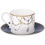 Чайный набор из фарфора с изображением лошадей на 6 персон 12 предметов Porcelain Horse Set   варинант исполнения - 2 | Loft Concept в Волгограде