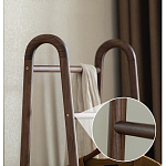 Вешалка деревянная с 2- мя ящиками Moon Walnut Furniture варинант исполнения - 6 | Loft Concept в Волгограде