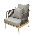 Кресло уличное серое Street Comfort  варинант исполнения - 1 | Loft Concept в Волгограде