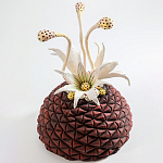 Статуэтка тропический фрукт Pandora Tropical Fruit Brown Red Creamy Flowers варинант исполнения - 1 | Loft Concept в Волгограде