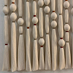 Панно на стену из хлопковых нитей White Morse Wall Hanging  варинант исполнения - 1 | Loft Concept в Волгограде