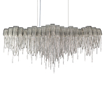 Люстра подвесная с металлическими дугами и длинными цепочками 115 см Atlantis Chain варинант исполнения - 15 | Loft Concept в Волгограде