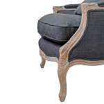 Кресло Ava Classical Armchair graphite flax варинант исполнения - 5 | Loft Concept в Волгограде
