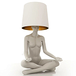 Лампа MANNEQUIN LAMP с абажуром телесный замок варинант исполнения - 1 | Loft Concept в Волгограде