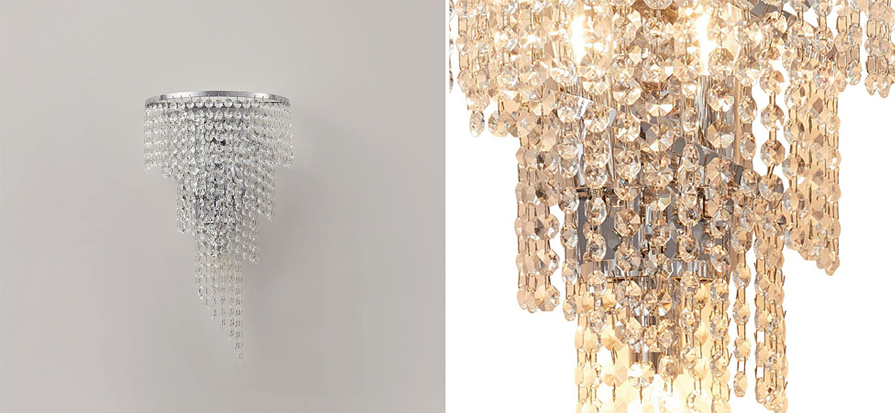 Хрустальное бра Crystal Art Хрустальное бра Crystal Art - Loft-Concept в Волгограде