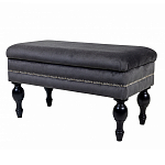 Мягкая банкетка с зоной для хранения Casket Dark Grey варинант исполнения - 2 | Loft Concept в Волгограде