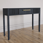 Элегантная Консоль Primo с выдвижным ящиком Черный дуб варинант исполнения - 2 | Loft Concept в Волгограде