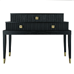 Премиальная Консоль с тремя ящиками Elsa Dreams Black варинант исполнения - 4 | Loft Concept в Волгограде