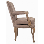 Кресло Aubrey Classical Armchair brown flax варинант исполнения - 1 | Loft Concept в Волгограде