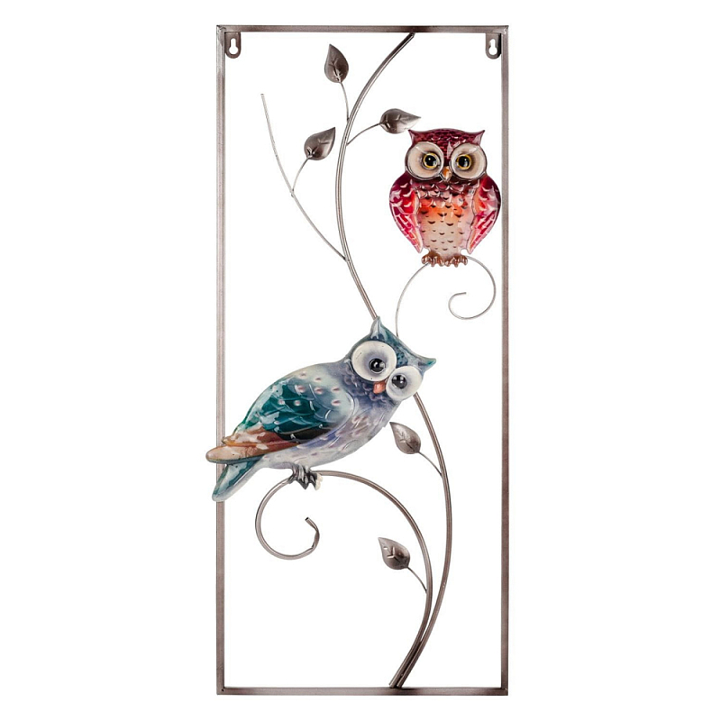 Аксессуар настенный из металла Blank Space Owls Мульти в Волгограде | Loft Concept 