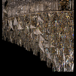 Люстра с каскадом из прозрачного хрусталя Constant Sparks варинант исполнения - 12 | Loft Concept в Волгограде