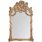 Зеркало настенное в ажурной раме с эффектом старины Classic Ornament Mirror варинант исполнения - 1 | Loft Concept в Волгограде