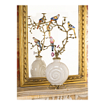 Подсвечник с декором из птиц на ветвях Birds of Paradise варинант исполнения - 4 | Loft Concept в Волгограде