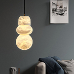 Подвесной светильник с фигурными плафонами Stone Triad варинант исполнения - 3 | Loft Concept в Волгограде