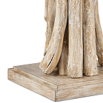 Настольная лампа с каркасом в виде веток деревьев с абажуром из ткани Natural Driftwood варинант исполнения - 2 | Loft Concept в Волгограде