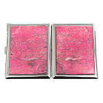 Портсигар с газовой зажигалкой из натурального камня Родонит Stone Cigarettes Cases варинант исполнения - 7 | Loft Concept в Волгограде