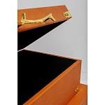 Комплект оранжевых чемоданов Golden Twigs варинант исполнения - 3 | Loft Concept в Волгограде