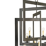 Люстра из пересекающихся квадратных элементов Intersecting Squares варинант исполнения - 1 | Loft Concept в Волгограде