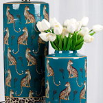 Ваза фарфоровая с крышкой Leopard Ccollection варинант исполнения - 4 | Loft Concept в Волгограде